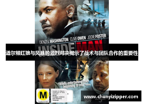 道尔顿红狼与风暴的激烈对决揭示了战术与团队合作的重要性